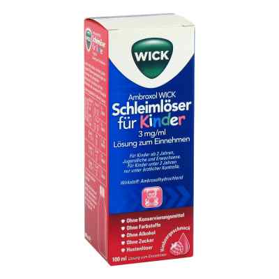 Ambroxol Wick Schleimlöser für Kind.3mg/ml L.z.einn. zamów na apo-discounter.pl
