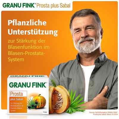Granu Fink Prosta plus Kapsułki na prostatę z owoców sabala zamów na apo-discounter.pl