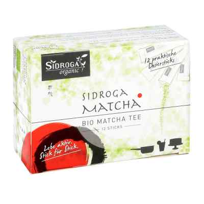 Sidroga organic Matcha Tee Sticks zamów na apo-discounter.pl