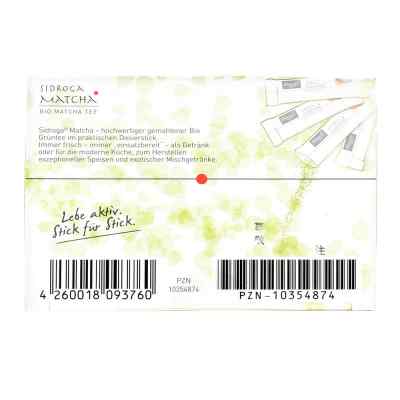 Sidroga organic Matcha Tee Sticks Sidroga organic Matcha Tee Sticks