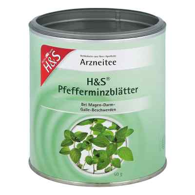 H&S liście mięty pieprzowej herbata 50 g od H&S Tee - Gesellschaft mbH & Co. PZN 10355313