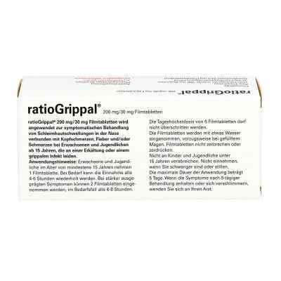 Ratiogrippal 200 mg/30 mg Filmtabletten Ratiogrippal 200 mg/30 mg Filmtabletten