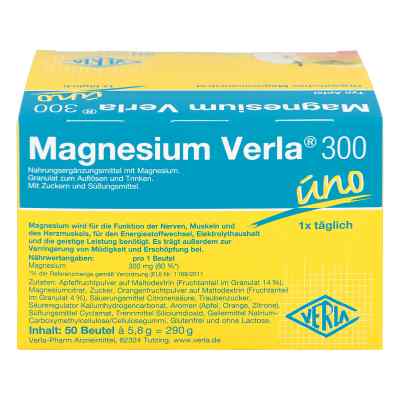 Magnesium Verla 300 Granulat jabłkowy z magnezem zamów na apo-discounter.pl
