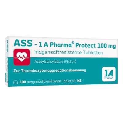 Ass 1a Pharma Protect 100 mg magensaftresistent Tabletten zamów na apo-discounter.pl
