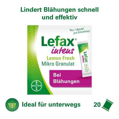 Lefax intens Lemon Fresh, mikro granulat z symetykonem 250 mg zamów na apo-discounter.pl