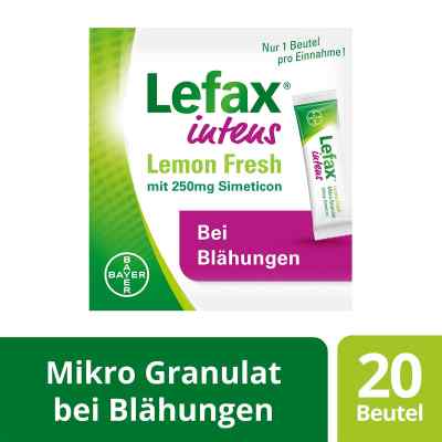 Lefax intens Lemon Fresh, mikro granulat z symetykonem 250 mg zamów na apo-discounter.pl