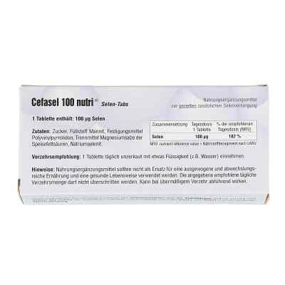 Cefasel 100 nutri Selen-tabs zamów na apo-discounter.pl