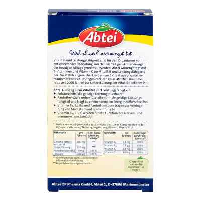 Abtei Żeń-Szeń + kompleks witamin B, tabletki zamów na apo-discounter.pl