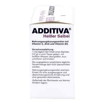 Additiva Heisser Salbei Pulver zamów na apo-discounter.pl