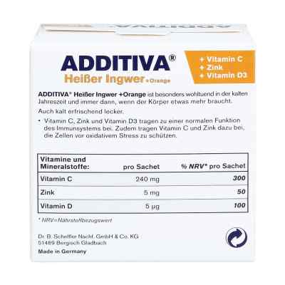 Additiva Gorący Imbir+Pomarańcza Proszek zamów na apo-discounter.pl