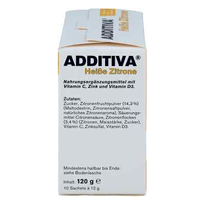 Additiva Heisse Zitrone Pulver zamów na apo-discounter.pl