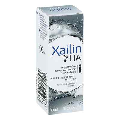 Xailin Ha Augentropfen 10 ml od VISUfarma B.V. PZN 10713511