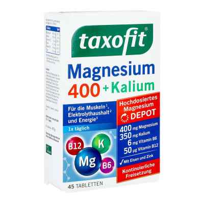 Taxofit Magnesium 400+kalium Tabletten zamów na apo-discounter.pl