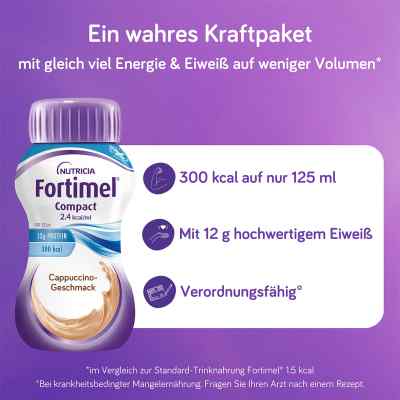 Fortimel Compact 2.4 smak cappuccino zamów na apo-discounter.pl