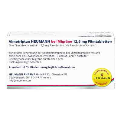 Almotriptan Heumann tabletki na migrenę 12,5mg zamów na apo-discounter.pl