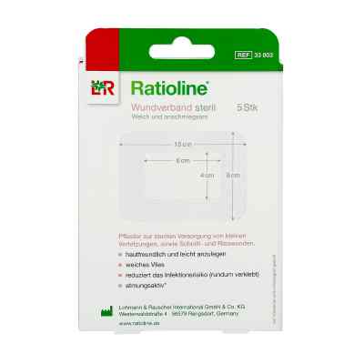 Ratioline acute Wundverband 8x10 cm steril Ratioline acute Wundverband 8x10 cm steril