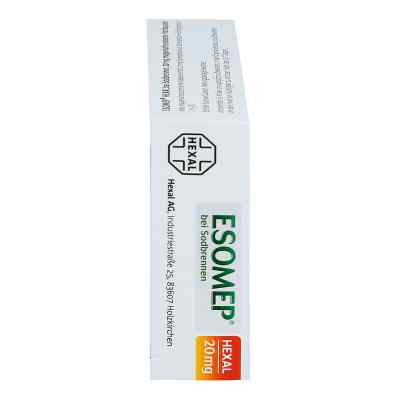Esomep Hexal bei Sodbrennen 20 mg magensaftresistent Hkp. zamów na apo-discounter.pl