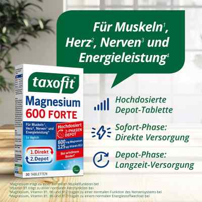 Taxofit Magnesium 600 Forte Depot Tabletten zamów na apo-discounter.pl