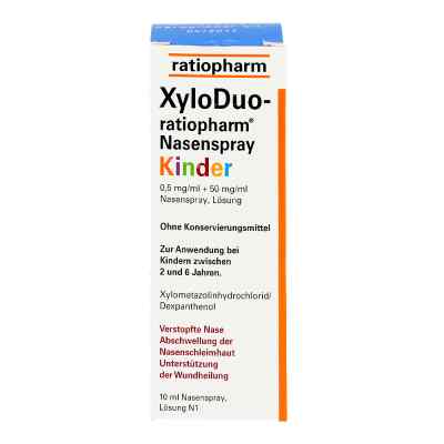 Xyloduo ratio.Nasenspr.Kind.0,5mg/ml+50mg/ml ohne K. Xyloduo ratio.Nasenspr.Kind.0,5mg/ml+50mg/ml ohne K.