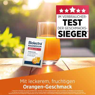 Biolectra Magnesium 400 mg ultra granulat, pomarańcza zamów na apo-discounter.pl