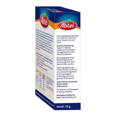Abtei Witamina C 600+cynk+witamina D3 Tabletki zamów na apo-discounter.pl