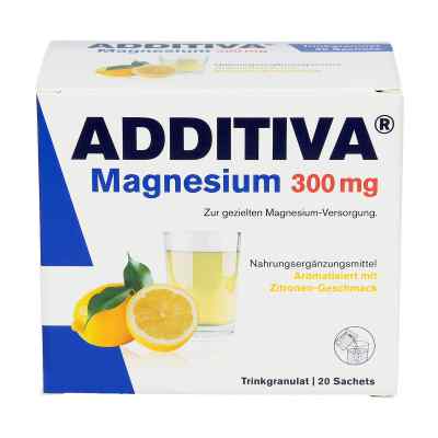 Additiva Magnesium 300 mg N Proszek zamów na apo-discounter.pl
