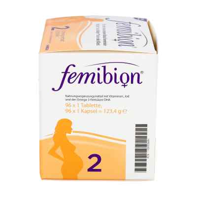 Femibion dla kobiet w ciąży 2 wit.D3+DHA+kwas foliowy zamów na apo-discounter.pl