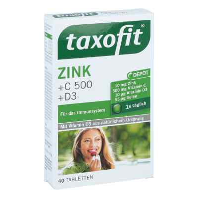 Taxofit Cynk+ wit. C 500+ Selen+ wit. D3 tabletki zamów na apo-discounter.pl