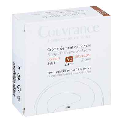 Avene Couvrance podkład w kompakcie kremowy odcień brązowy inten zamów na apo-discounter.pl