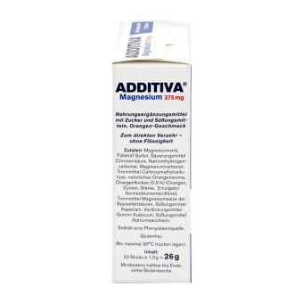 Additiva Magnez 375 mg saszetki, smak pomarańczowy zamów na apo-discounter.pl