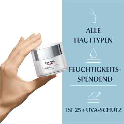 Eucerin AQUAporin Active krem nawilżający SPF25+ zamów na apo-discounter.pl