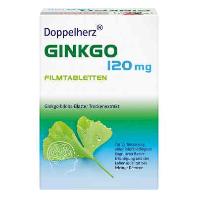 Doppelherz Ginkgo 120 mg system Filmtabletten Doppelherz Ginkgo 120 mg system Filmtabletten