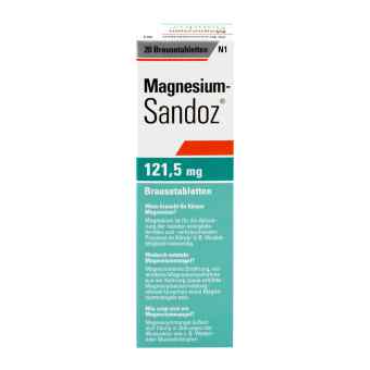 Magnesium Sandoz 121,5 mg Brausetabletten zamów na apo-discounter.pl