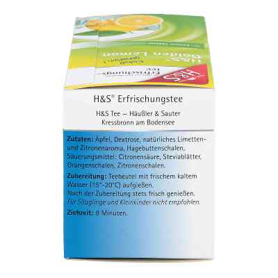 H&s Golden Lemon Filterbeutel H&s Golden Lemon Filterbeutel