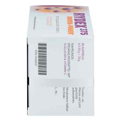 Rydex 375 Beta-glucan und Vitamin C Kapseln Rydex 375 Beta-glucan und Vitamin C Kapseln