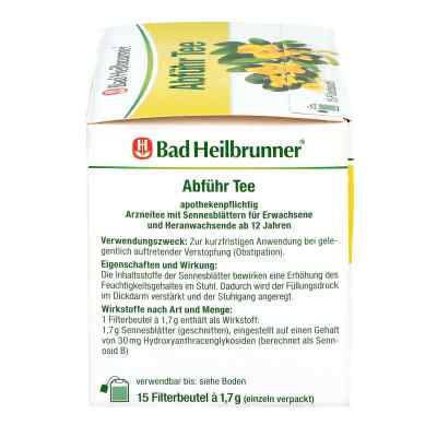 Bad Heilbrunner Abführ Tee Filterbeutel zamów na apo-discounter.pl