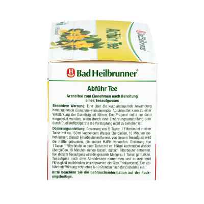 Bad Heilbrunner Abführ Tee Filterbeutel zamów na apo-discounter.pl