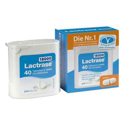 Lactrase 18.000 Fcc Tabletten im Spender zamów na apo-discounter.pl