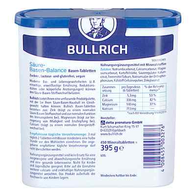 Bullrich Säure-Basen równowaga kwasowo-zasadowa tabletki zamów na apo-discounter.pl