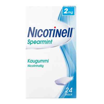 Nicotinell Spearmint 2 mg Kaugummi Nicotinell Spearmint 2 mg Kaugummi