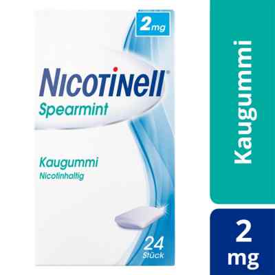 Nicotinell Spearmint 2 mg Kaugummi Nicotinell Spearmint 2 mg Kaugummi