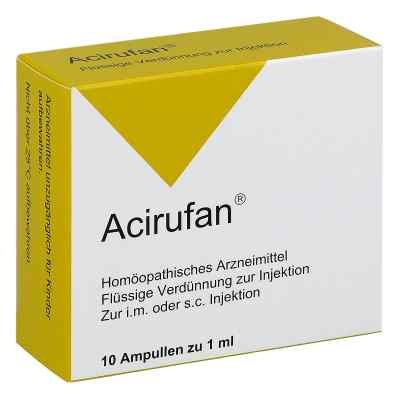 Acirufan w ampułkach 10 szt. od NESTMANN Pharma GmbH PZN 11102873