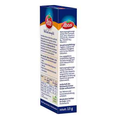 Abtei Coenzym Q10 Plus Kapseln Abtei Coenzym Q10 Plus Kapseln