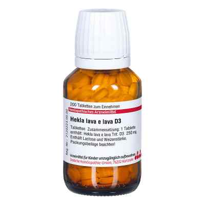 Hekla lava e lava D 3 Tabletten Hekla lava e lava D 3 Tabletten