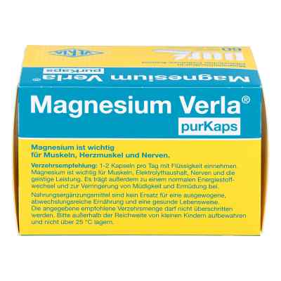 Magnesium Verla purKaps kapsułki zamów na apo-discounter.pl
