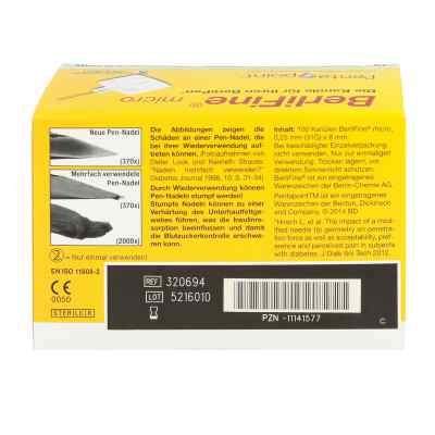 Berlifine micro Kanülen 0,25x8 mm zamów na apo-discounter.pl