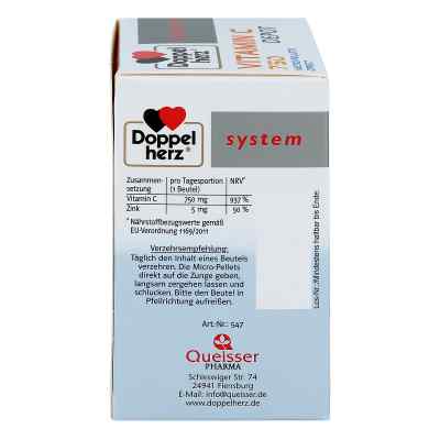 Doppelherz Vitamin C 750 Depot system Pellets zamów na apo-discounter.pl