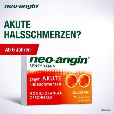 Neo Angin Benzydamin akute Halsschmerzen Zitrone zamów na apo-discounter.pl