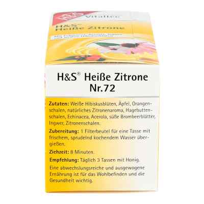 H&S herbata cytrynowa w saszetkach zamów na apo-discounter.pl