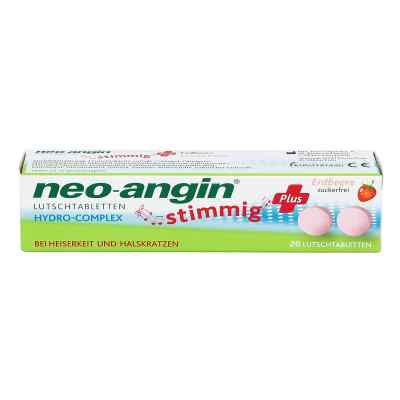 Neo Angin stimmig Plus Erdbeer Lutschtabletten zamów na apo-discounter.pl